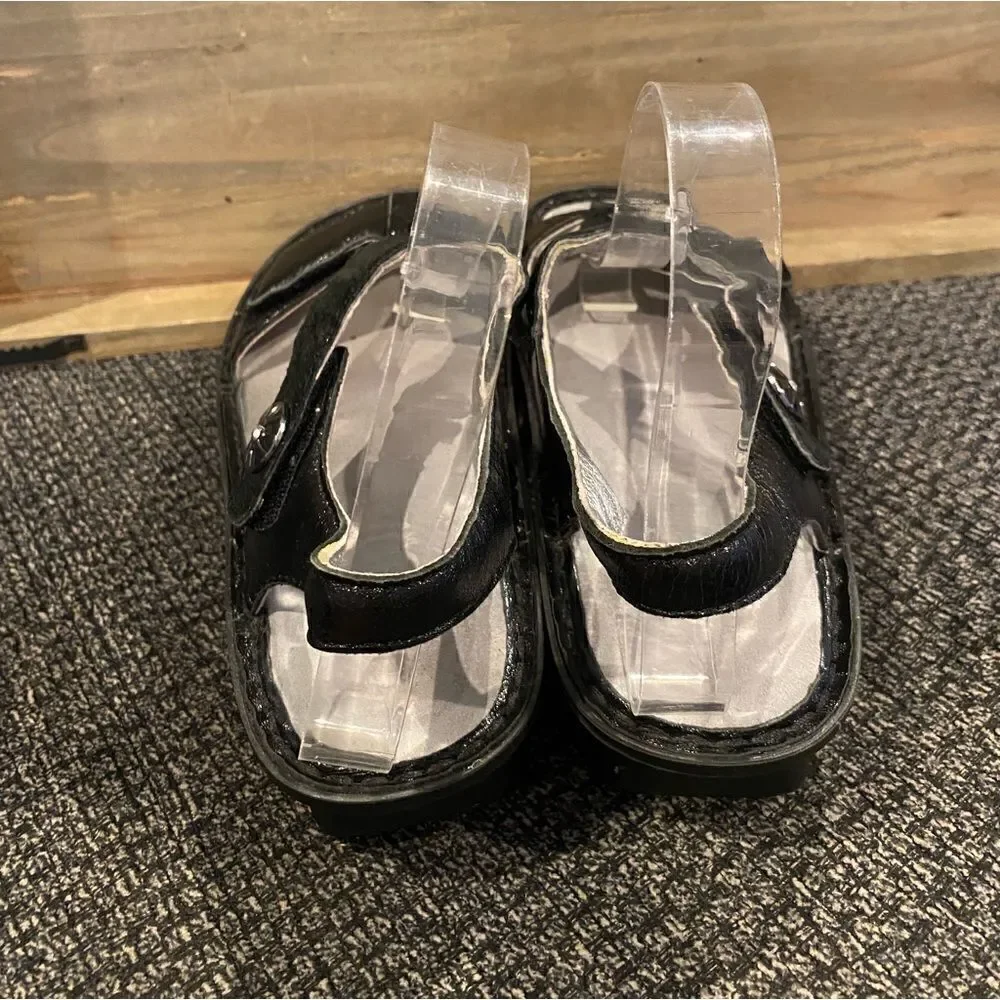 ✅Alegria Kerri Sandal Black sling back